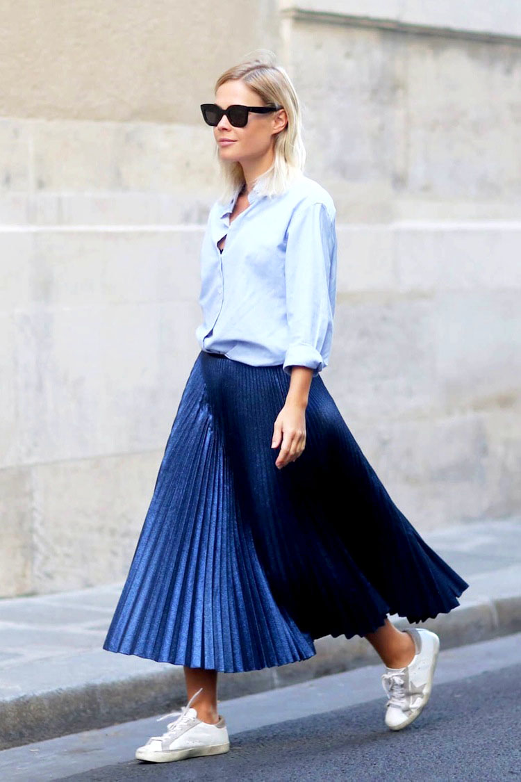 how to wear pleated skirts outfit ideas melonkiss 11