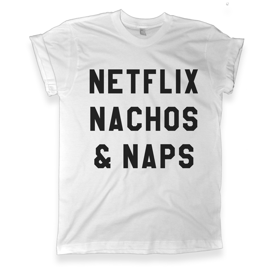 419 netflix nachos and naps shirt melonkiss