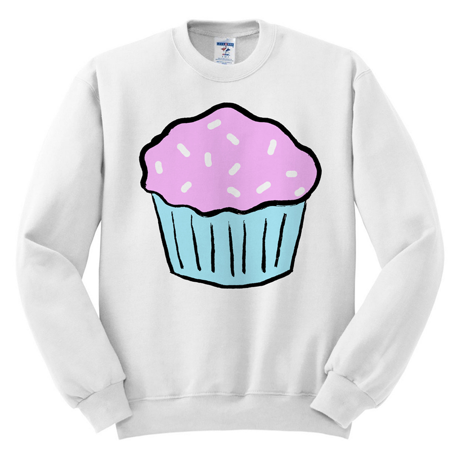 412 cupcake sweatshirt melonkiss