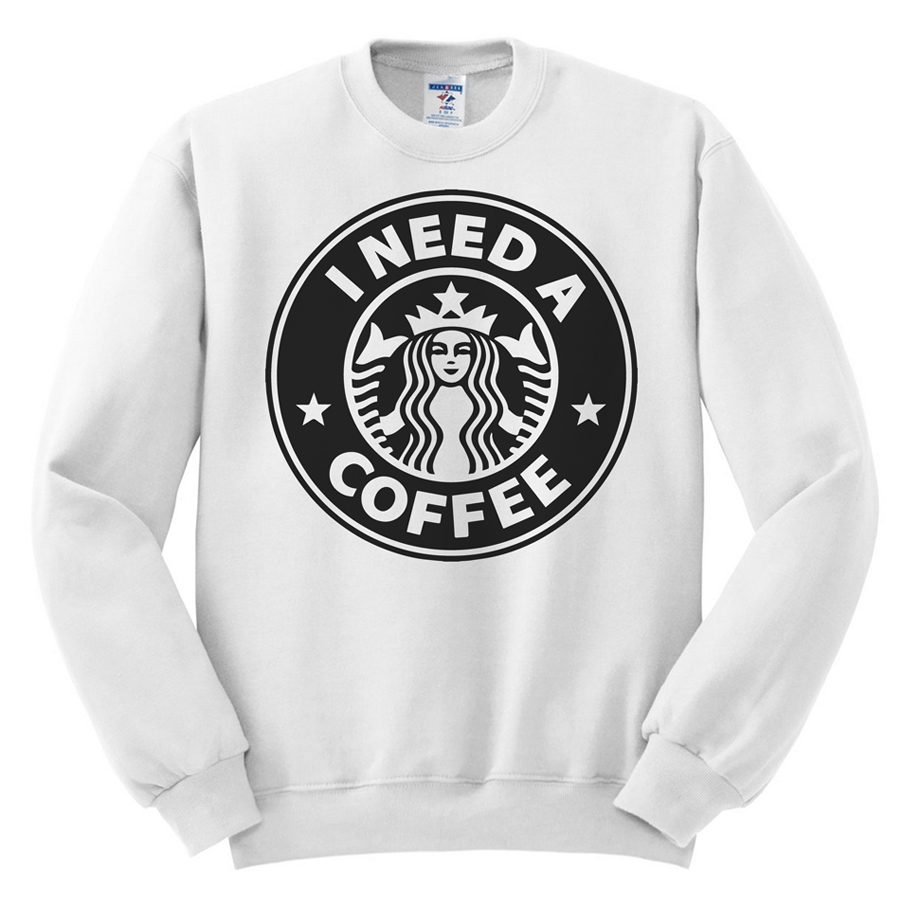 511 i need a coffee starbucks sweatshirt melonkiss 1