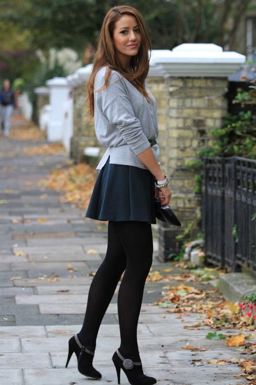 pleated skirt outfit ideas melonkiss 12